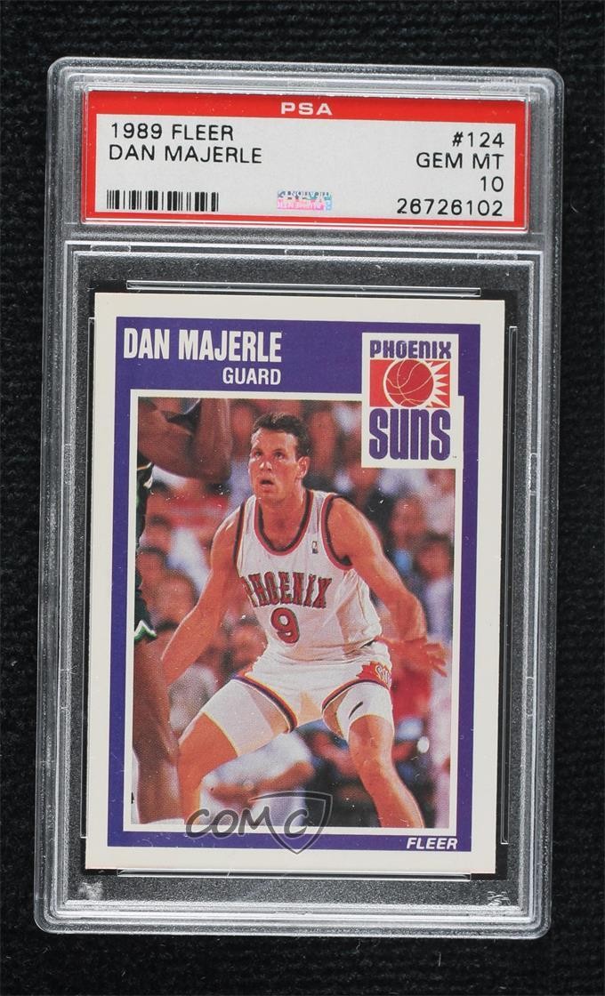1989-90 Fleer Dan Majerle #124 PSA 10 GEM MT Rookie RC 0s4a