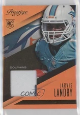 2014 Panini Prestige Rookie Jerseys Prime Jarvis Landry #JL Jumbo Patch RC