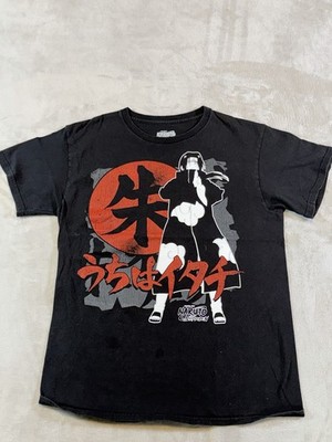 Naruto Shippenden 2002 Itachi Shohen Jump Men's Graphic Tee Size M Y2K Japanese