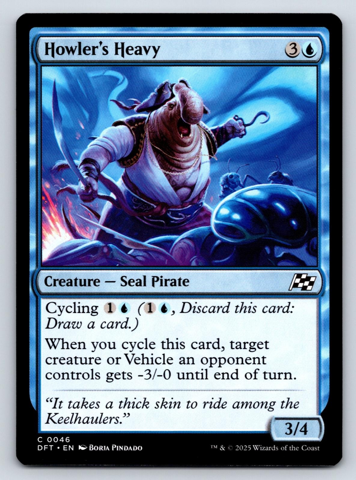 Howler's Heavy 46 Common Aetherdrift Magic: The Gathering Near Mint