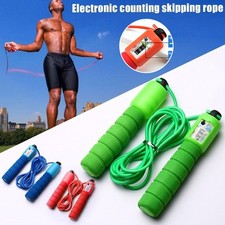Skipping Rope With Counter Adjustable Length Counter Wear-resistant Foam Cotton