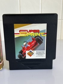 Super Sprint Nintendo HES Nintendo NES Game COMPLETE Cardboard Box Variant