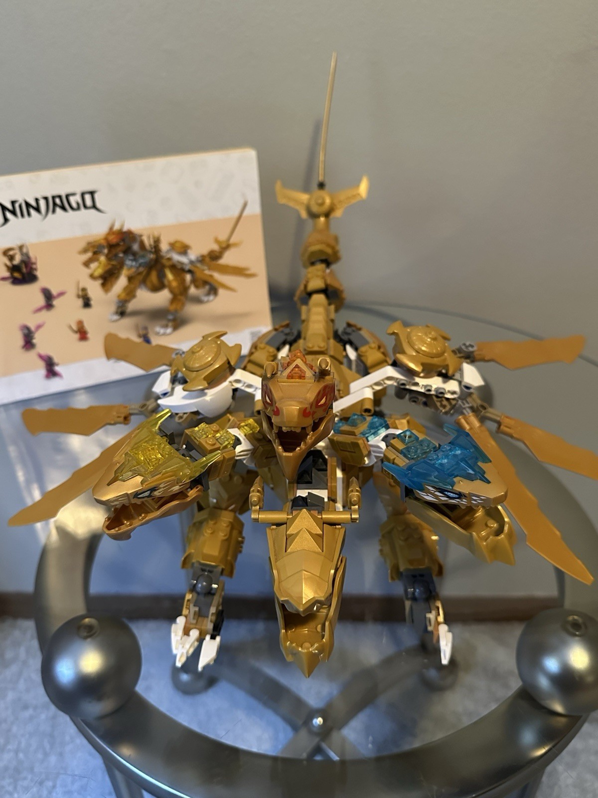 LEGO NINJAGO: Lloyd's Golden Ultra Dragon (71774) READ DESCRIPTION