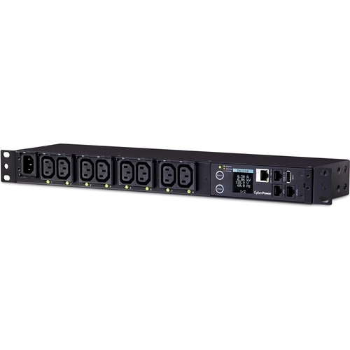 CyberPower PDU81004 Switched Metered-by-Outlet PDU, 100-240V, 15A, 8 Outlets - Picture 5 of 6