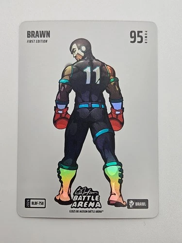 2026 Bo Jackson Battle Arena Brawn Blizzard Battlefoil Brawl #BLBF-758