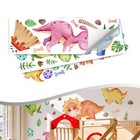 Dinosaur Themed Decor Whimsical Wall Stickers for Kids' Bedrooms and Play Areas