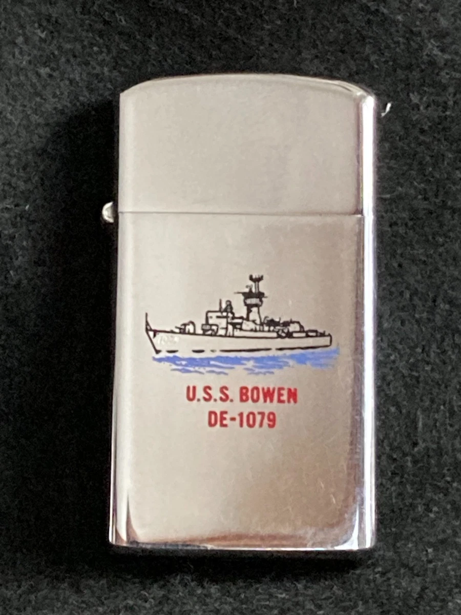 Vintage 1930s 9.15MM-E526☆ZIPPO 2点☆ジッポー USS KITTY HAWK CV63