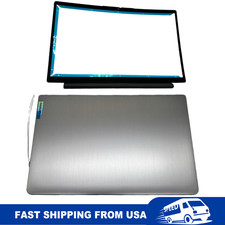 New For Lenovo ideapad 3-15ITL6 3-15ALC6 82H8 Lcd Back Cover Front Bezel Silver