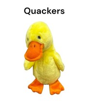 Ty Beanie Buddy Quackers Duck MWMT