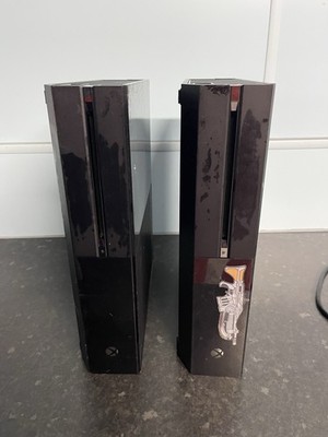 2 Stück Microsoft Xbox One Konsole 1540 - Schwarz - 360GB funktionsfähig!