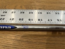 Diamana S80 HY Flex-x Shaft W Titleist TSr2 Adapter Used Good Condition