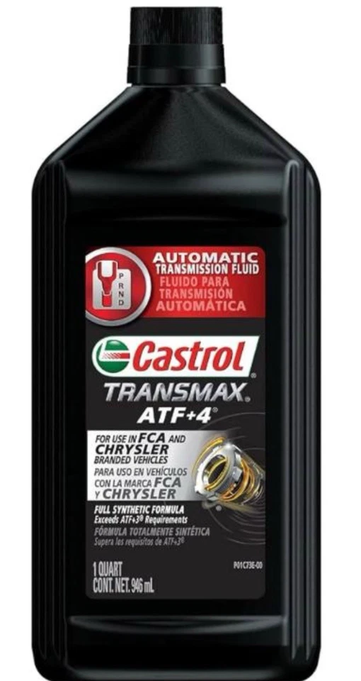 Castrol Transmax ATF+4 Automatic Transmission Fluid ( 6X1 Quart ) **SALE** - Image 2 of 3