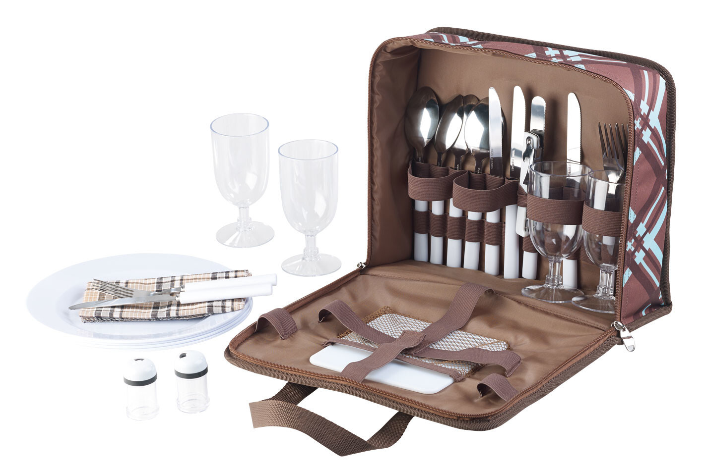 Coffret de pique-nique 4 personnes Pearl pour créer des moments inoubliables en pleine nature