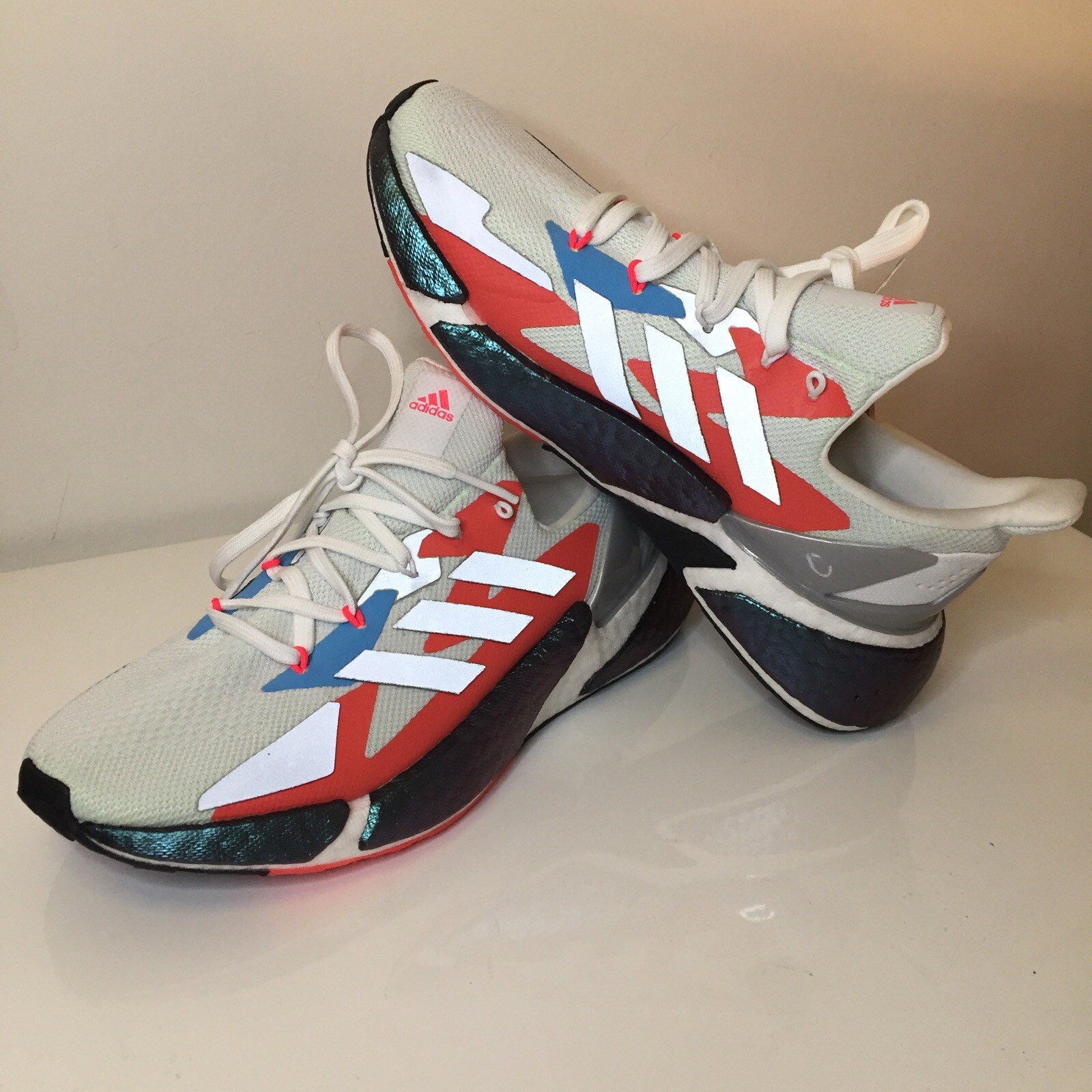 Adidas Women\u0026#039;s NEW X9000L4 Running Sneakers Shoes FW8406 White Silver  Size 9.5 | eBay