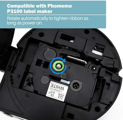Phomemo P3100 Bluetooth Rechargeable Laminated 6/9/12mm Label Maker with Tape - Picture 15 of 26