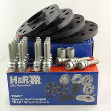 H&R Separadores De Ejes 36/36Mm Negros Para Audi Q7 Tipo 4L 4L1 Porsche Cayenne