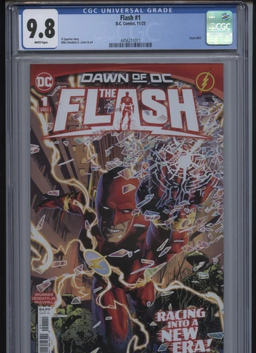 The Flash #1 (DC Comics November 2023), cgc grade 9.8