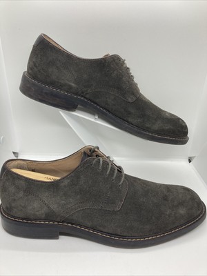 Nordstrom 1901 Oxford Casual Dress Dark Brown Suede Shoes  display picture 2