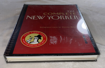 値下げ⭐The complete ニューヨーカ―DVD8枚付き THE COMPLETE NEW YORKER 8 DVD-ROM's& COMPANION BOOK SET NEW Sealed