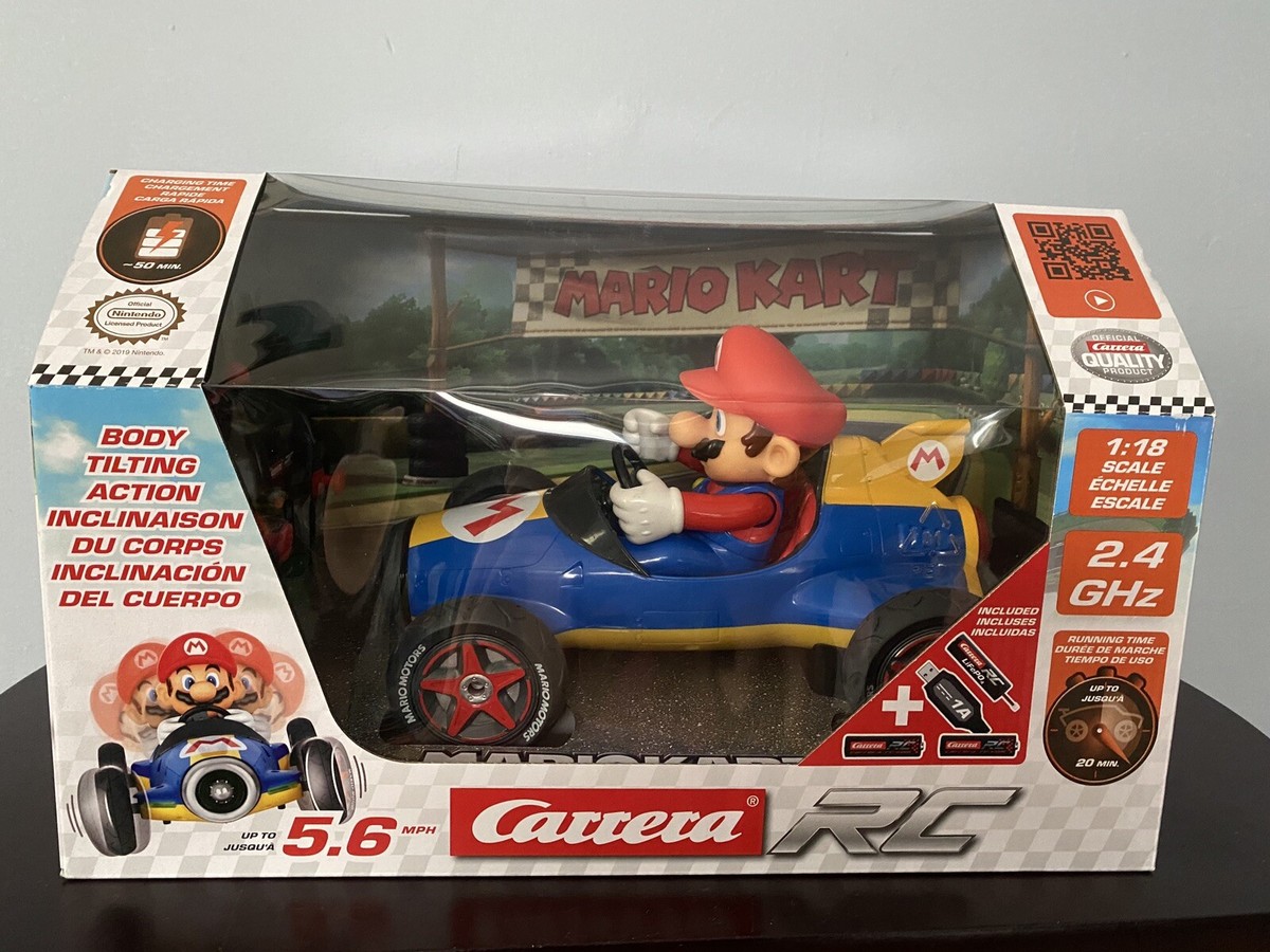 Mario Kart Mach 8, Super Mario 2,4 GHz 1:18 RC Radio Control 370181066  carrera