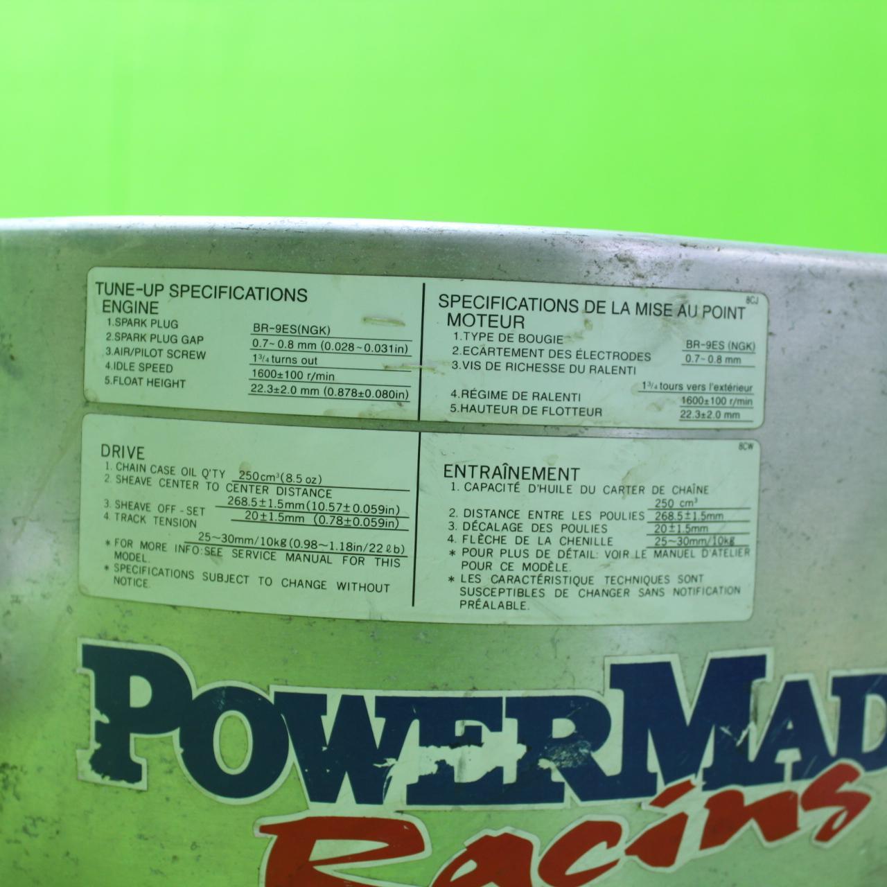 Yamaha SX-R 600 SXR Clutch Belt Cover Guard 700 SRX Venture V-Max Mountain  | eBay