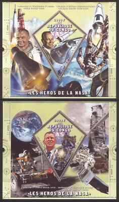 Heroes of Nasa / Chris Craft / Gene Kranz / Space - MNH** SN.