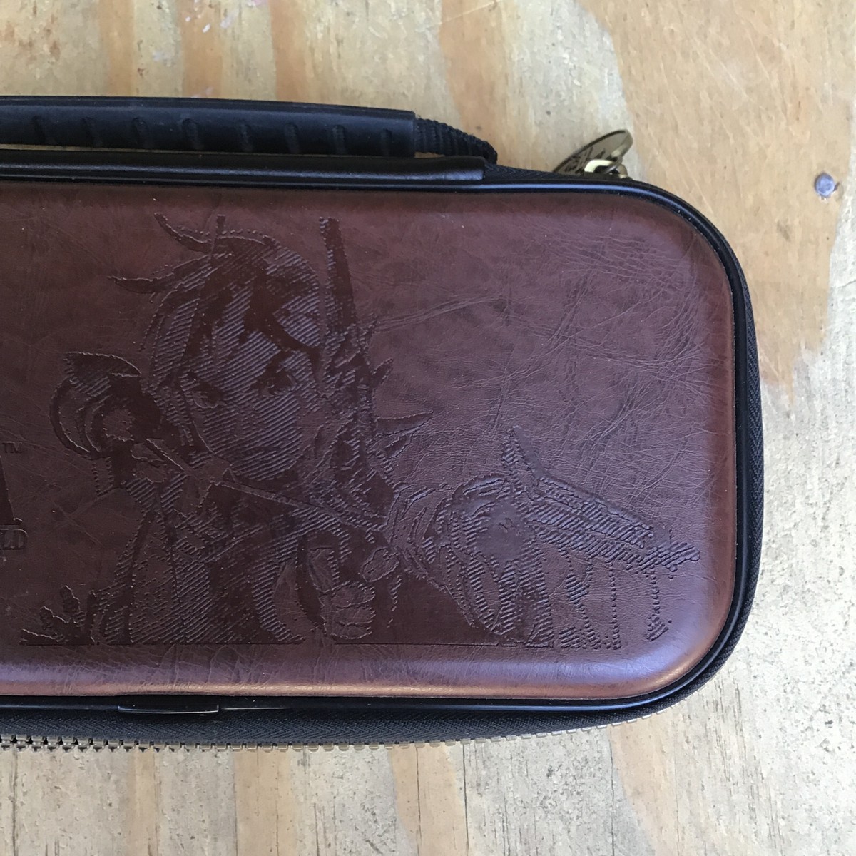 Nintendo Switch Legend of Zelda Breath of the Wild Brown Leather