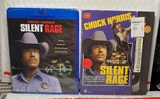 NEW SILENT RAGE ON BLU-RAY COMES WITH VHS STYLE SLIPCOVER FACTORY SEALED