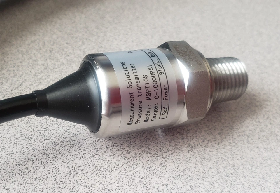 10,000 PSI Pressure Transducer, 0-5 VDC Output over 0-10K PSI Range - Image 2 of 4