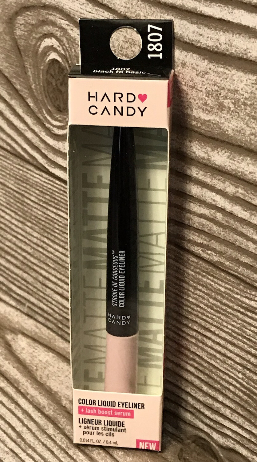 hard candy stroke of gorgeous liquid eyeliner
