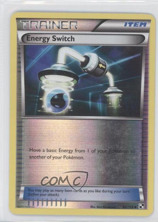 2011 Pokemon Black & White Reverse Foil Energy Switch #94 2bd