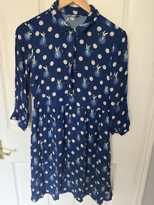 Cath Kidston Disney Tinkerbell Polka Dot Spot Dress Size Peter