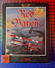 Dynamix Computer Game Red Baron (Mac 3.5") VG+/NM