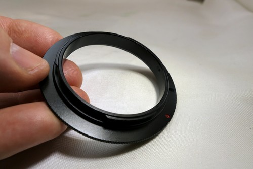55mm Macro Close-Up Reverse Lens Adapter Ring For Canon EOS EF mount Cameras T7i - Picture 7 of 9