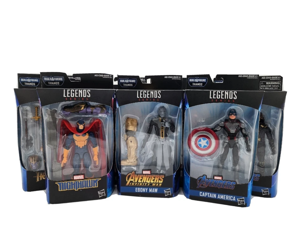 НОВЫЙ набор Marvel Legends Avengers Endgame BAF Armored Thanos 6 фигурок РЕДКИЙ - Изображение 3 из 4