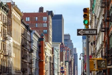 New York City Street Scene SOHO Lower Manhattan Photo Poster 18x12