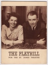 Katharine Hepburn "WITHOUT LOVE" Elliott Nugent / Audrey Christie 1942 Playbill