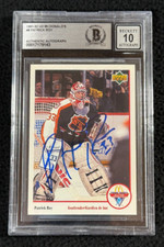 Patrick Roy Signed 1991/92 Upper Deck McDonalds Card #8 BAS Certified Auto 10