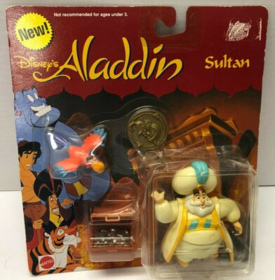 Disney Aladdin SULTAN With Iago VINTAGE Playset