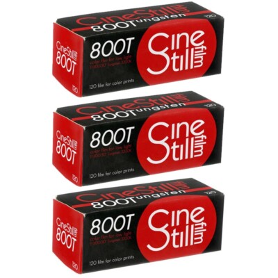CineStill 800T 3個 / ポートラ400 2個 Cinestill 800Tungsten C-41 Color Negative Film (35mm Roll Film, 36