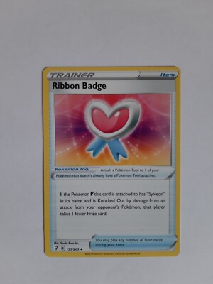 Pokemon Evolving Skies Ribbon Badge 155/203 | NM-M | English