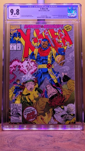 X-MEN #8 CGC 9.8 1992 1st Bella Donna Boudreaux - Jim Lee!