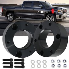 3 Black Front Leveling Lift Kit For 2007-2023 Chevy Silverado Gmc Sierra 1500 3 Black Front Leveling Lift Kit For 2007-2023 Chevy Silverado Gmc Sierra 1500