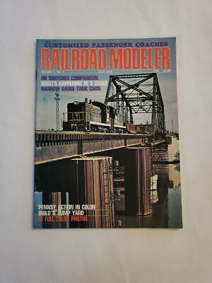 1972 July, Railroad Modeler Magazine, Customized Passenger Coaches, (CP431)