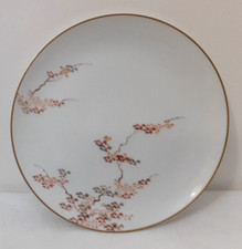 LOT OF 6 Fukagawa Hand Painted Arita MAPLE SALAD PLATES 7 5/8" NOS