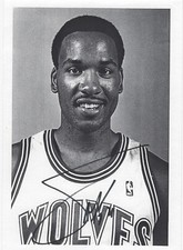 Stacey King Autographed Signed 5x7 Timberwolves Photo - RARE! - w/COA