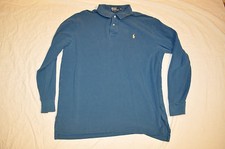 Polo by Ralph Lauren Mens Shirt Blue 100 Cotton Extra Large XL