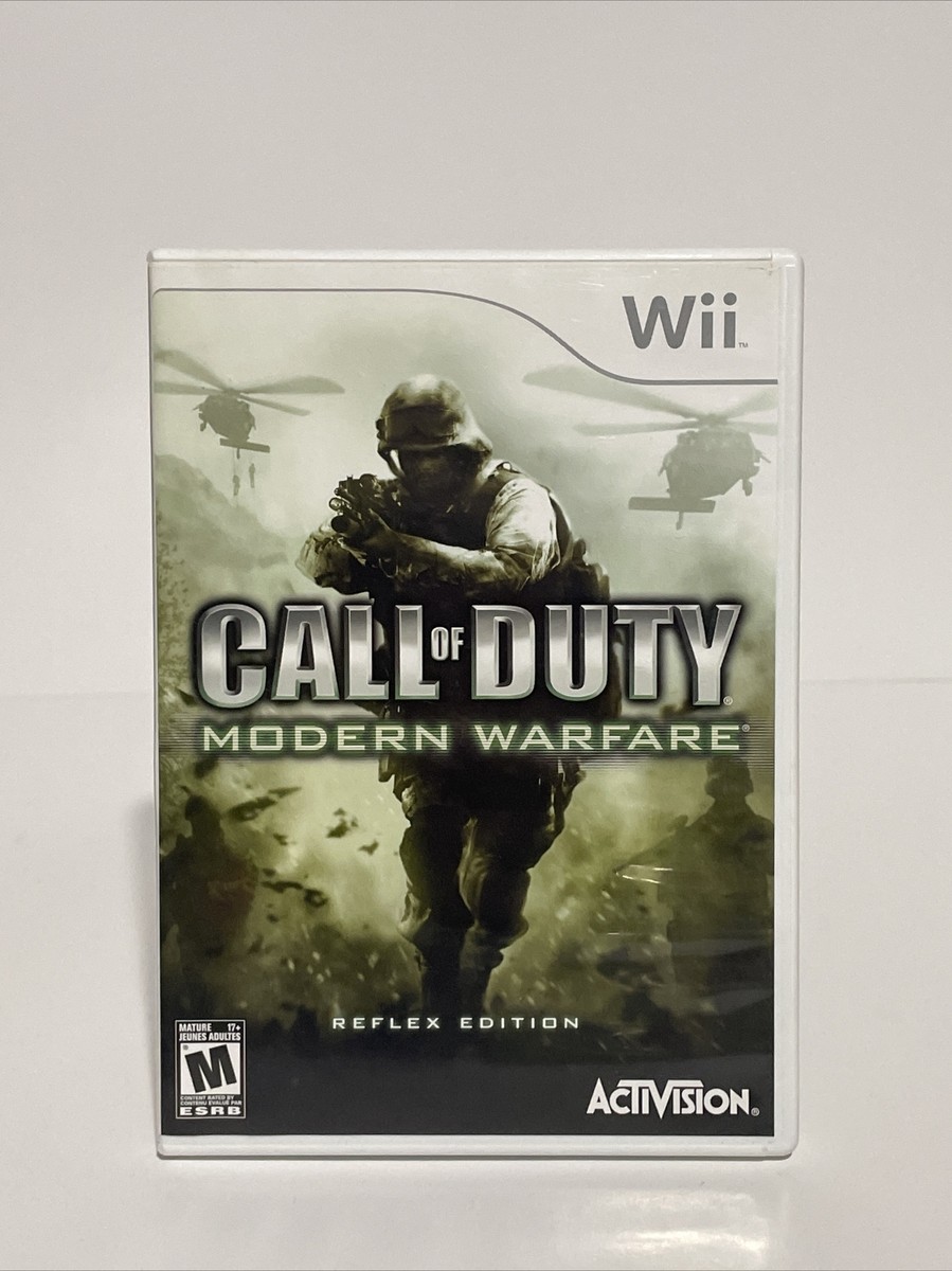 【Ｗii北米版】Call of Duty: Modern Warfare未開封品 Call of Duty Modern Warfare Reflex Edition - Nintendo Wii
