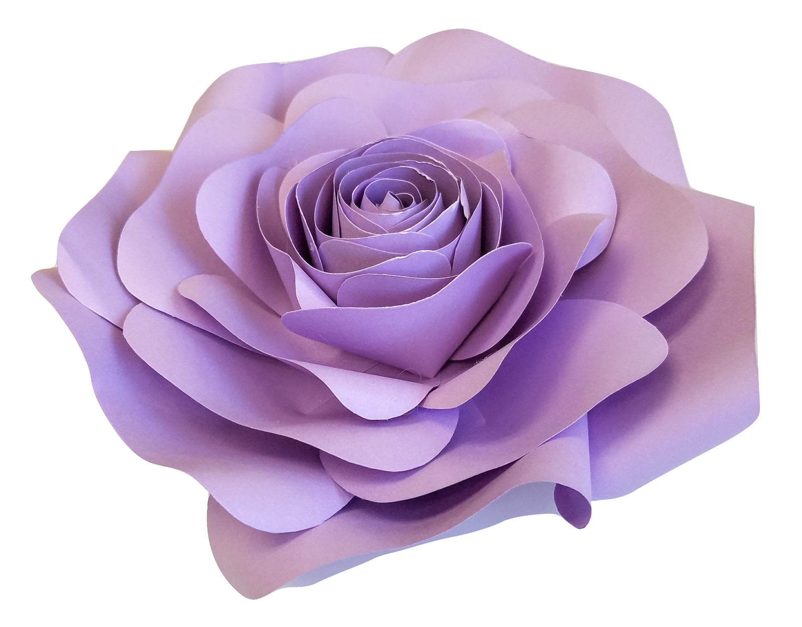 Decor in The Box -Handmade Paper Flower, Fully Assembled, 3 Sizes, Light Purple