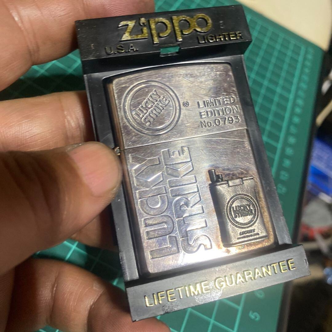 LUCKY STRIKE　ZIPPO　オイルライター Zippo Lucky Strike Oil Lighter | eBay